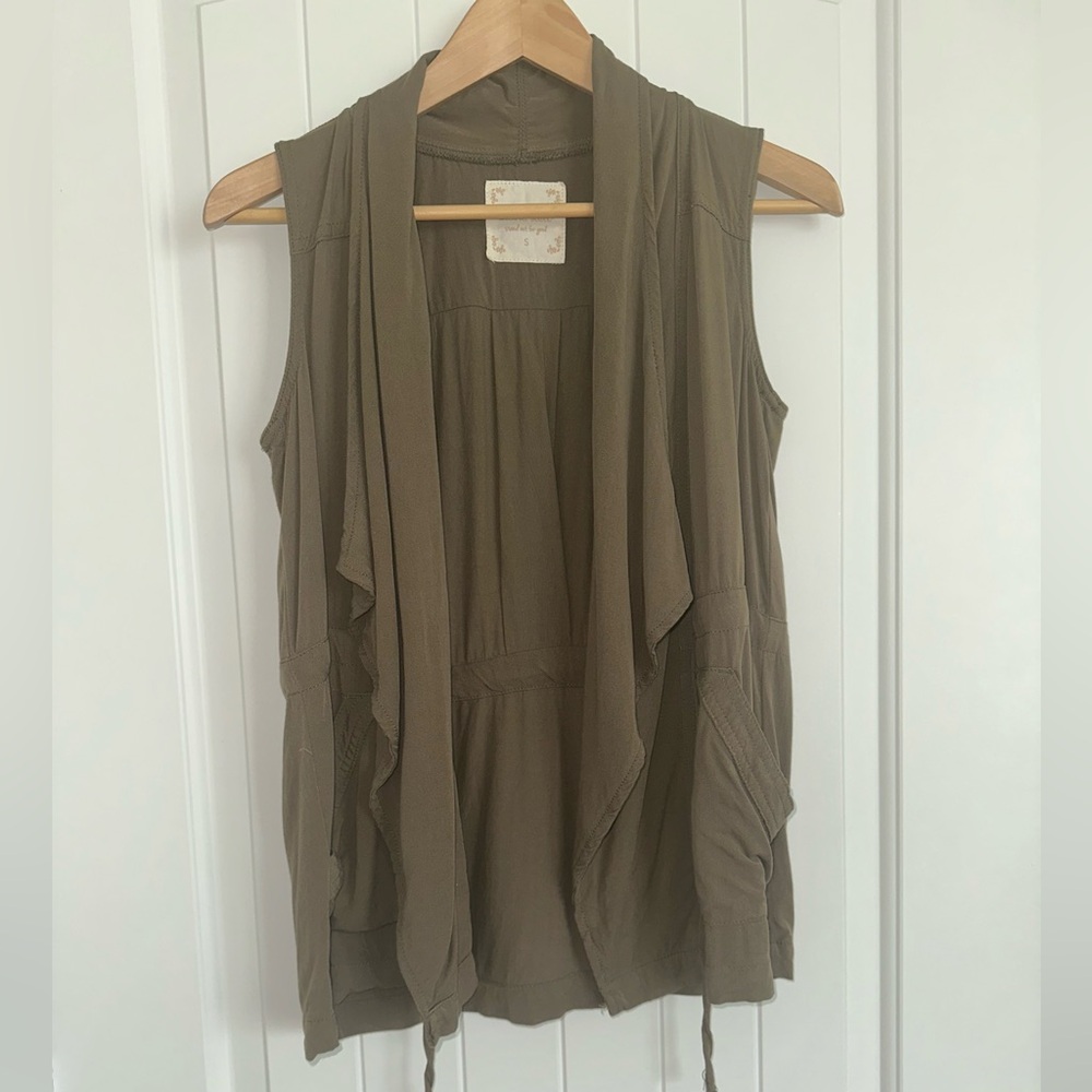 Altar'd State Olive Utility Vest